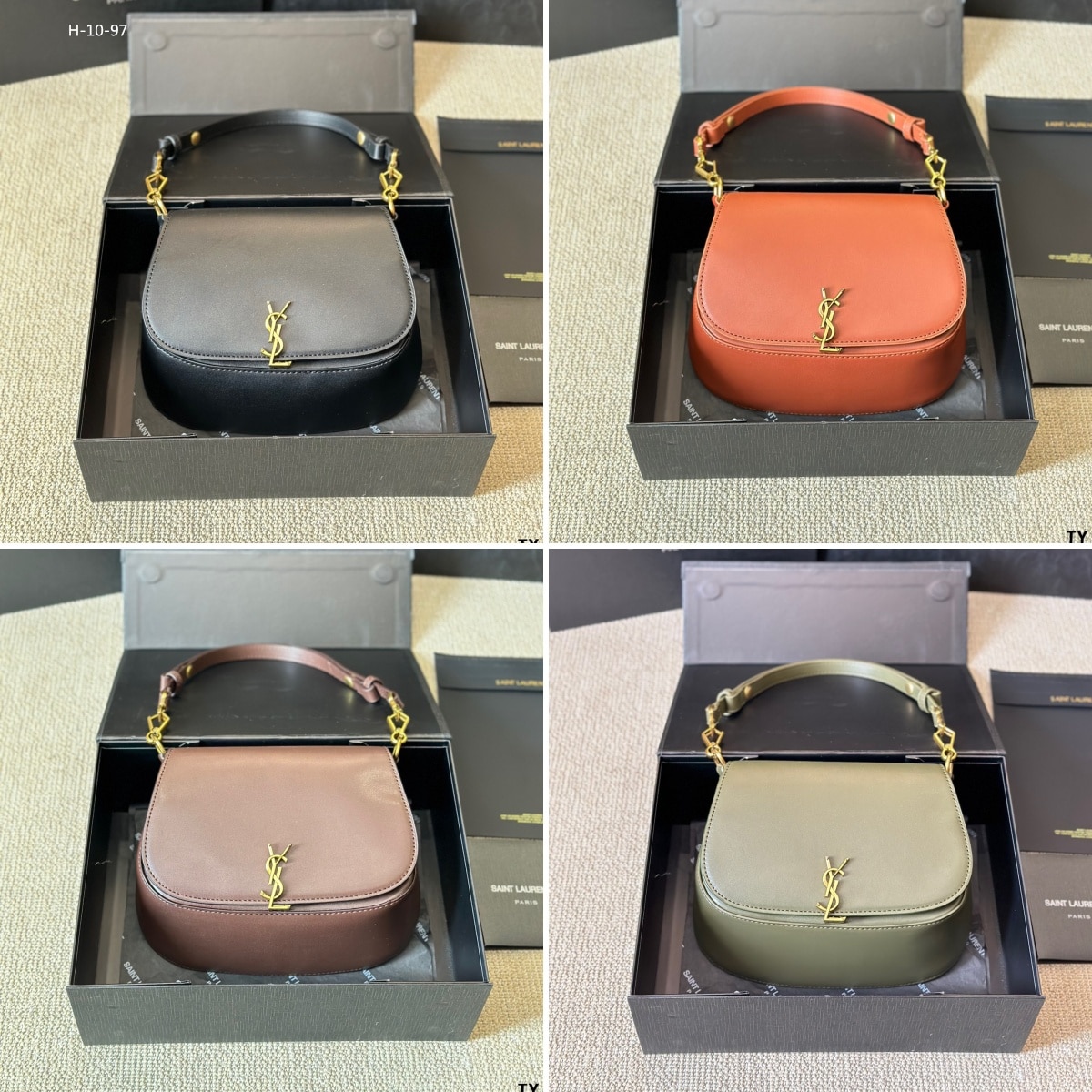 Saint Laurent Voltaire Top Handle In Box Black 20Cm 8008460Sx0W1000