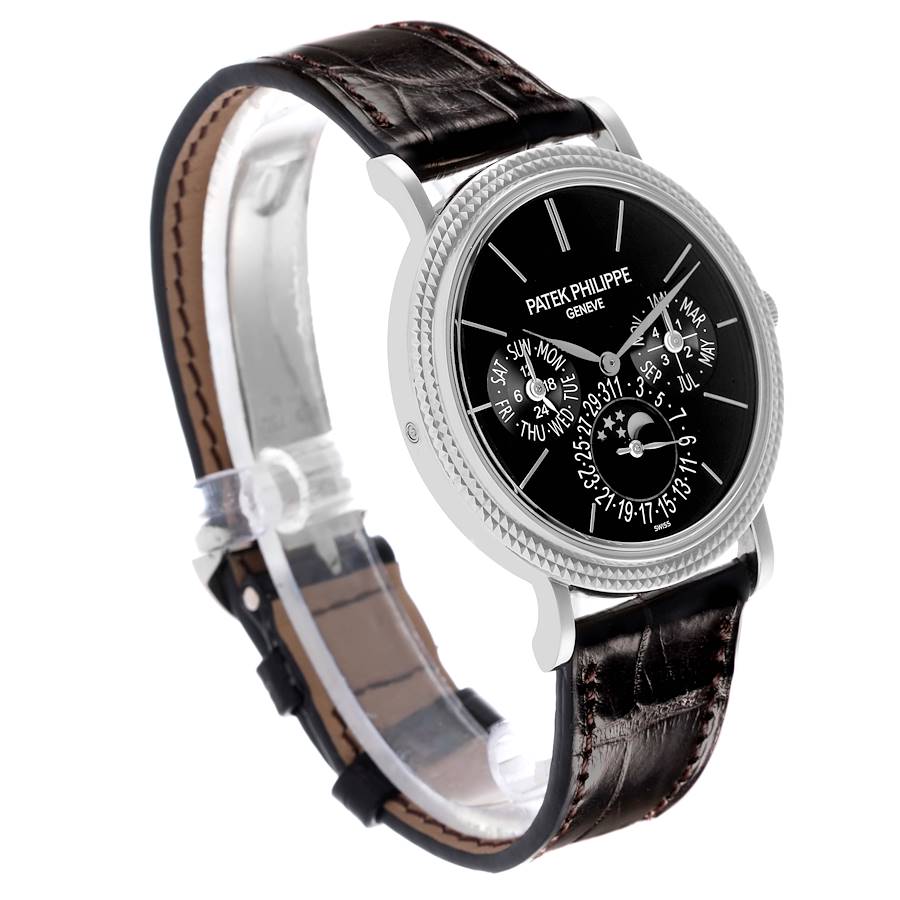 Patek Philippe Grand Complication Perpetual Calendar White Gold Mens Watch 5139G
