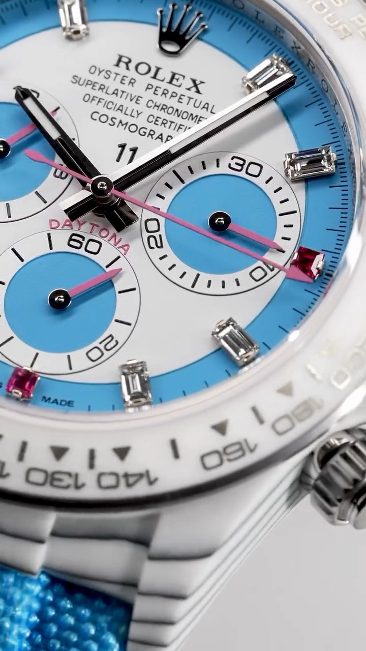 DiW Rolex Daytona CarboQuartz "RAINBOW S UNIQUE"