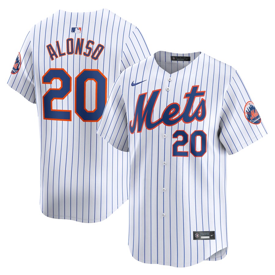 Pete Alonso New York Mets Home Limited Player Jersey White