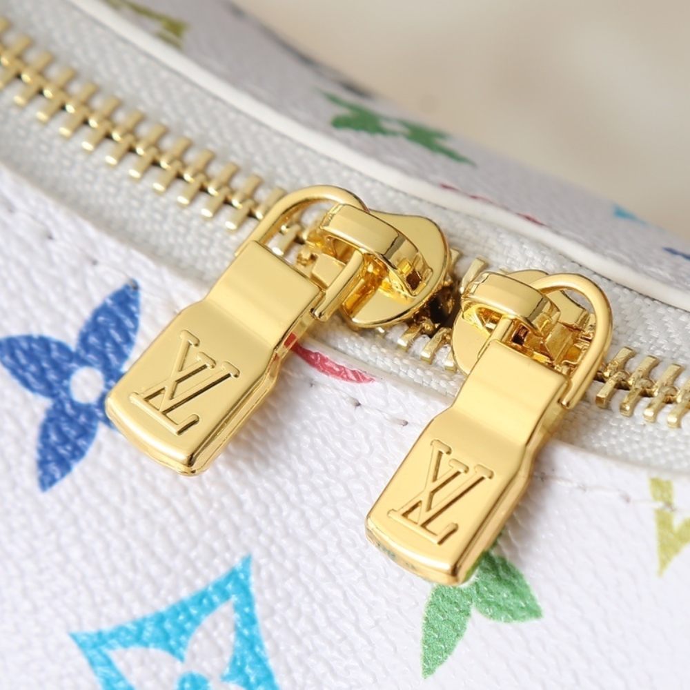 Louis Vuitton X Takashi Murakami Boulogne PM White 29Cm M27790