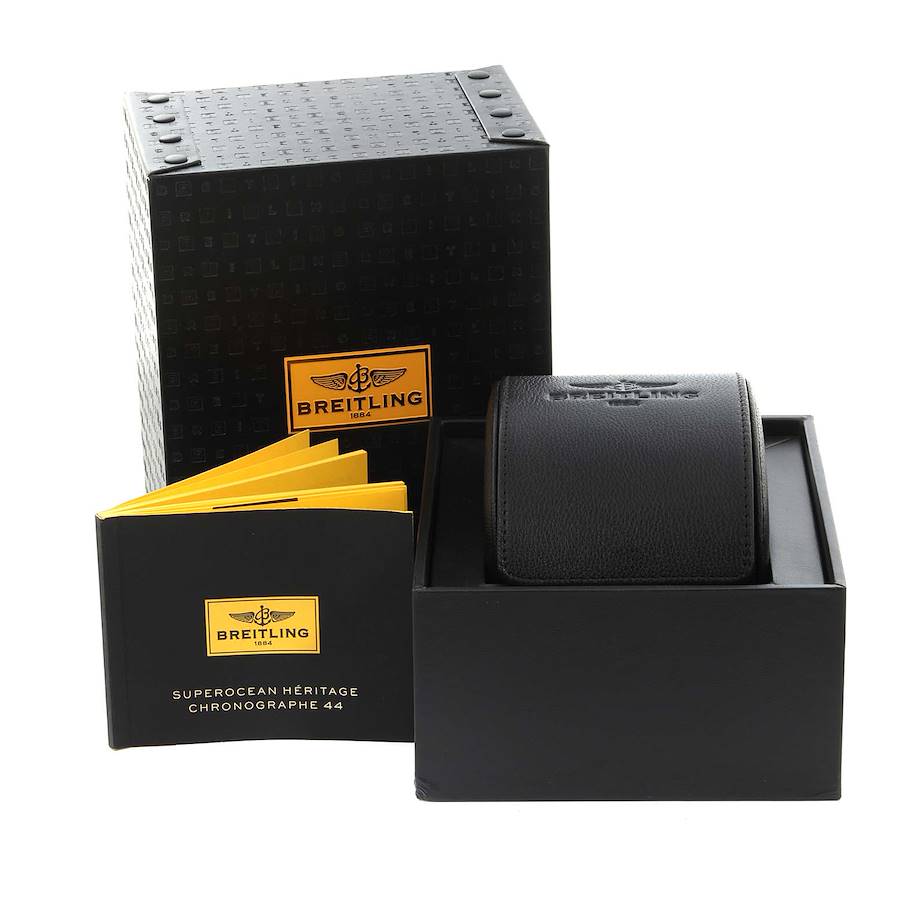 Breitling SuperOcean Heritage Chrono Black Dial Mens Watch A23370