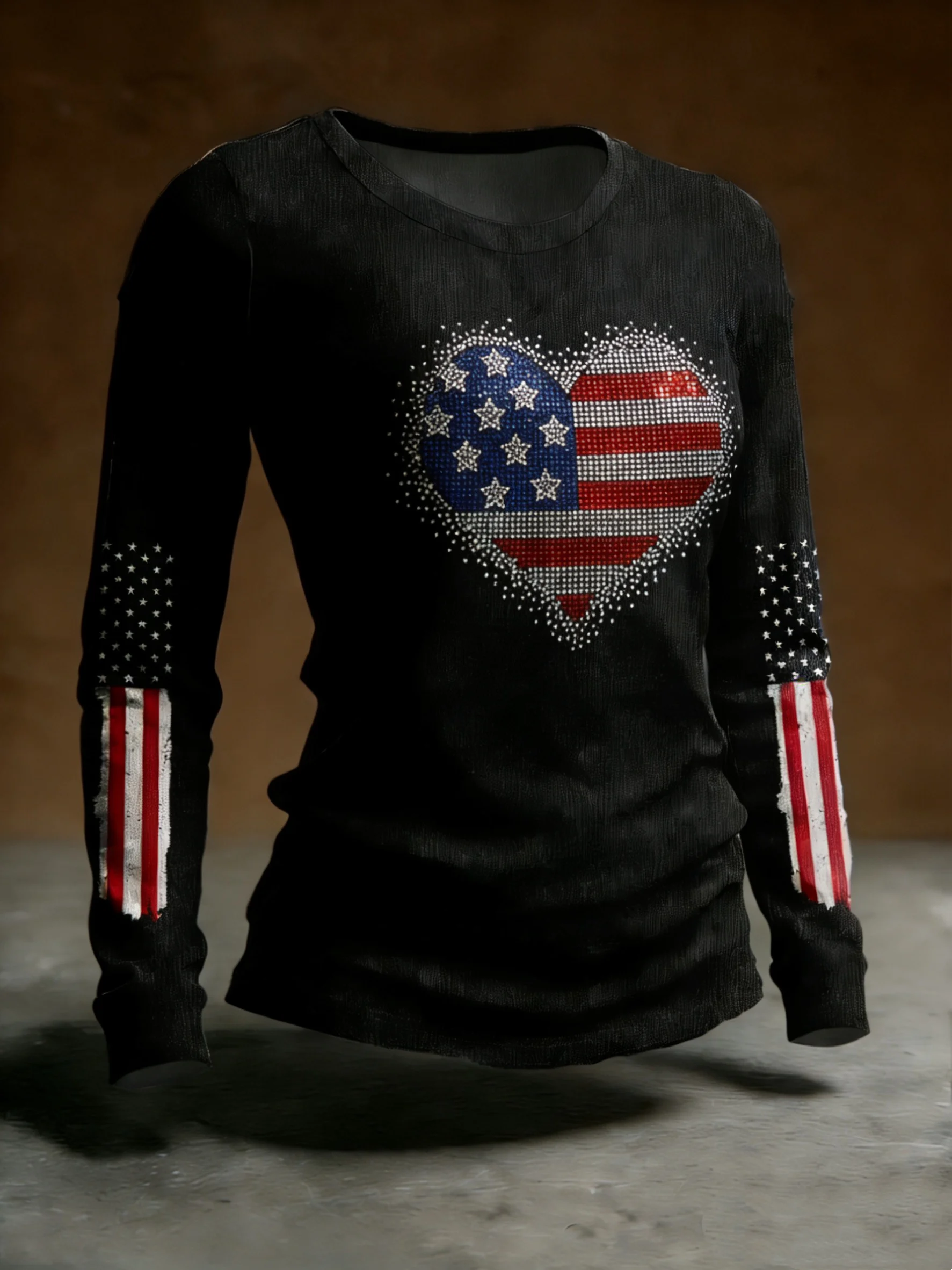Women's Faith Print Top