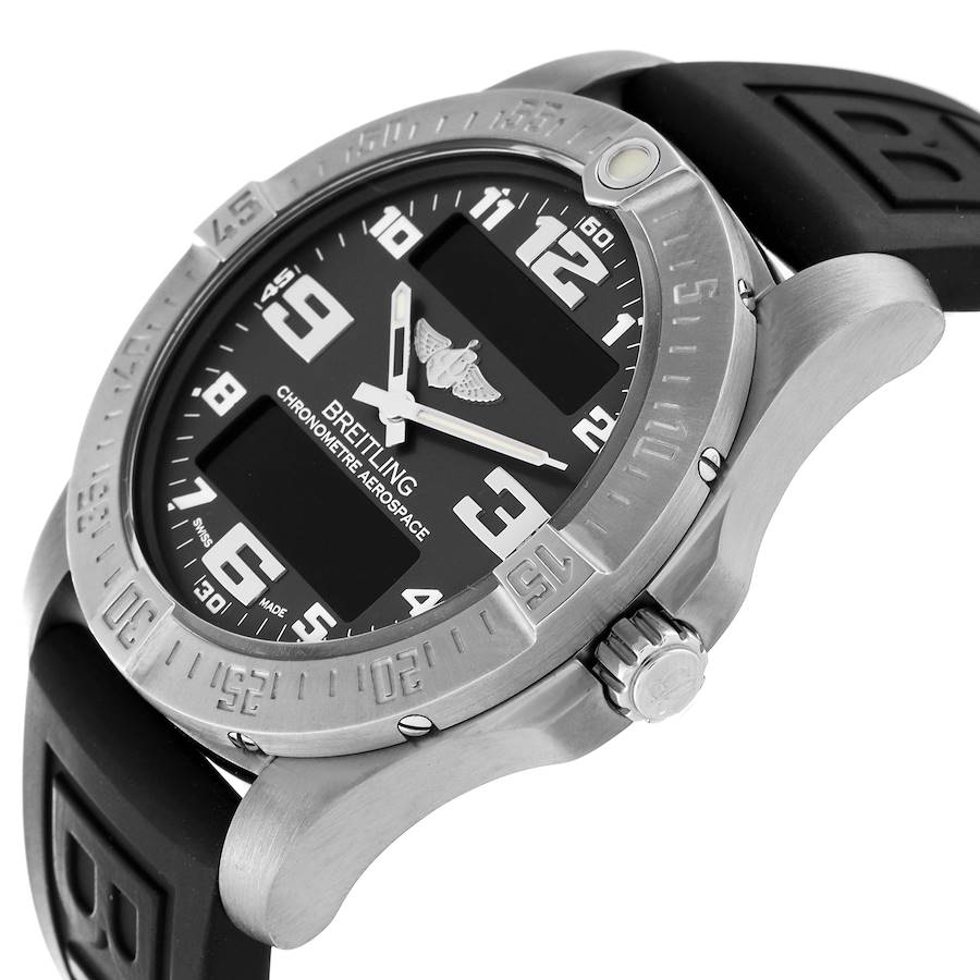 Breitling Aerospace Titanium Perpetual Alarm Mens Watch E79363