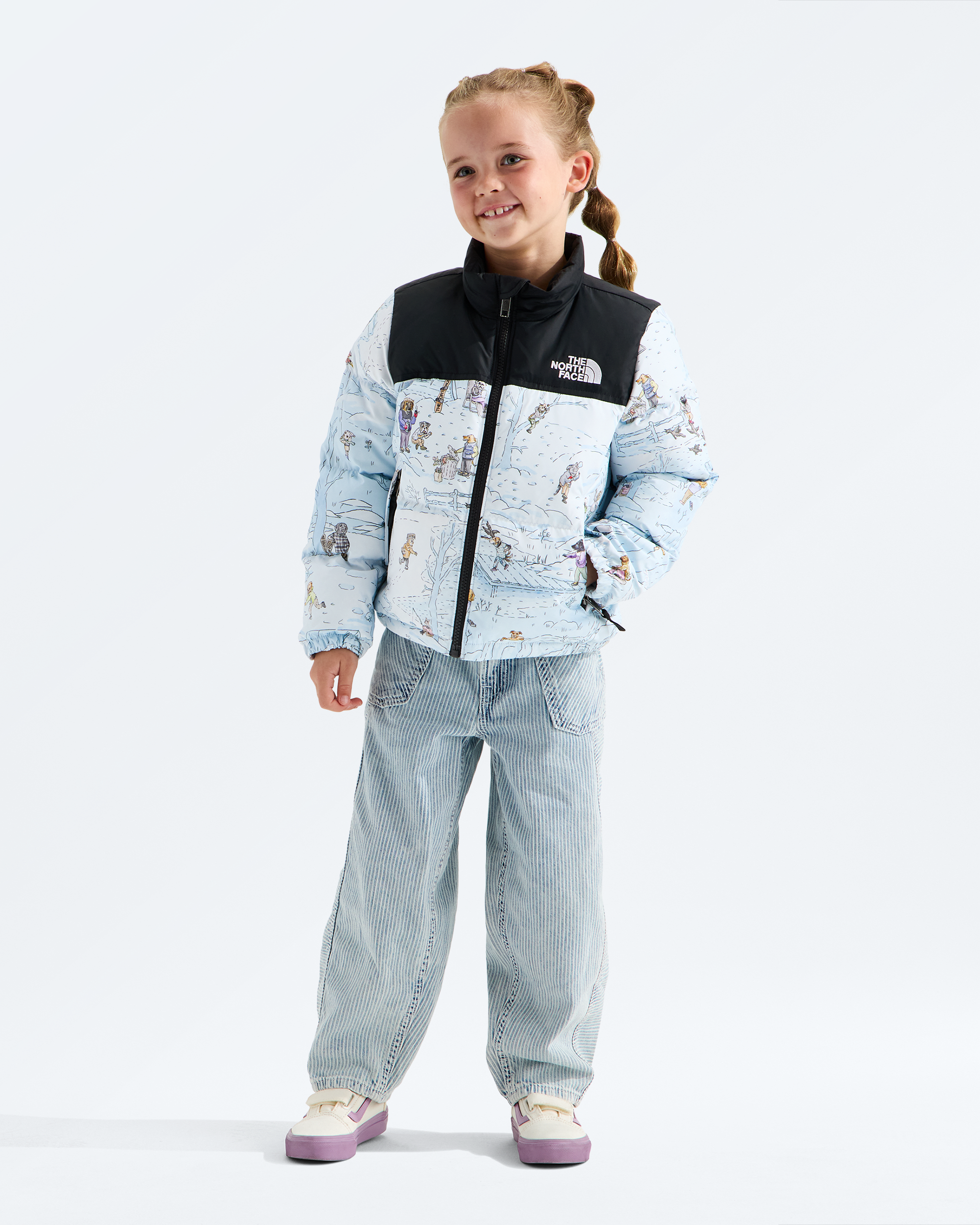 Kids’ 1996 Retro Nuptse Jacket—Print
