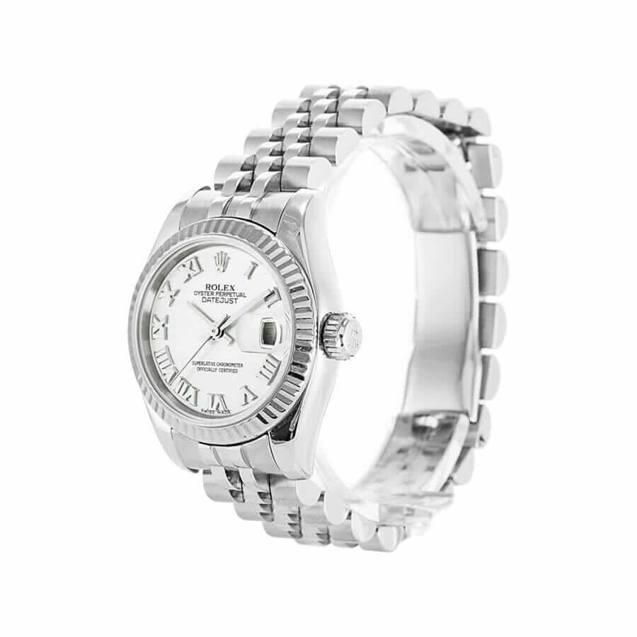 Rolex Datejust 179174 Super Clone White Roman