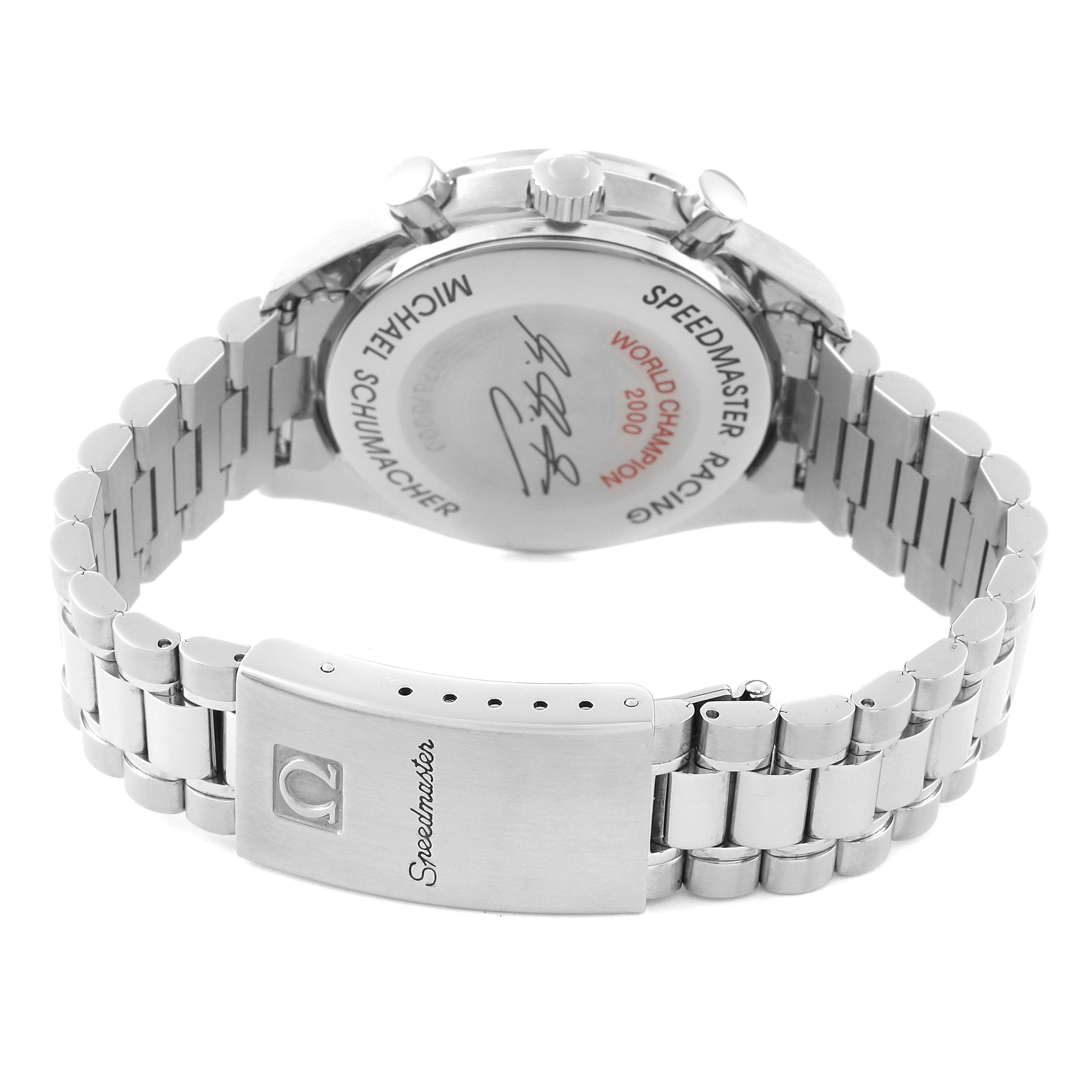 Omega Speedmaster Schumacher Racing LE Steel Mens Watch 39.0 MM 3518.50.00