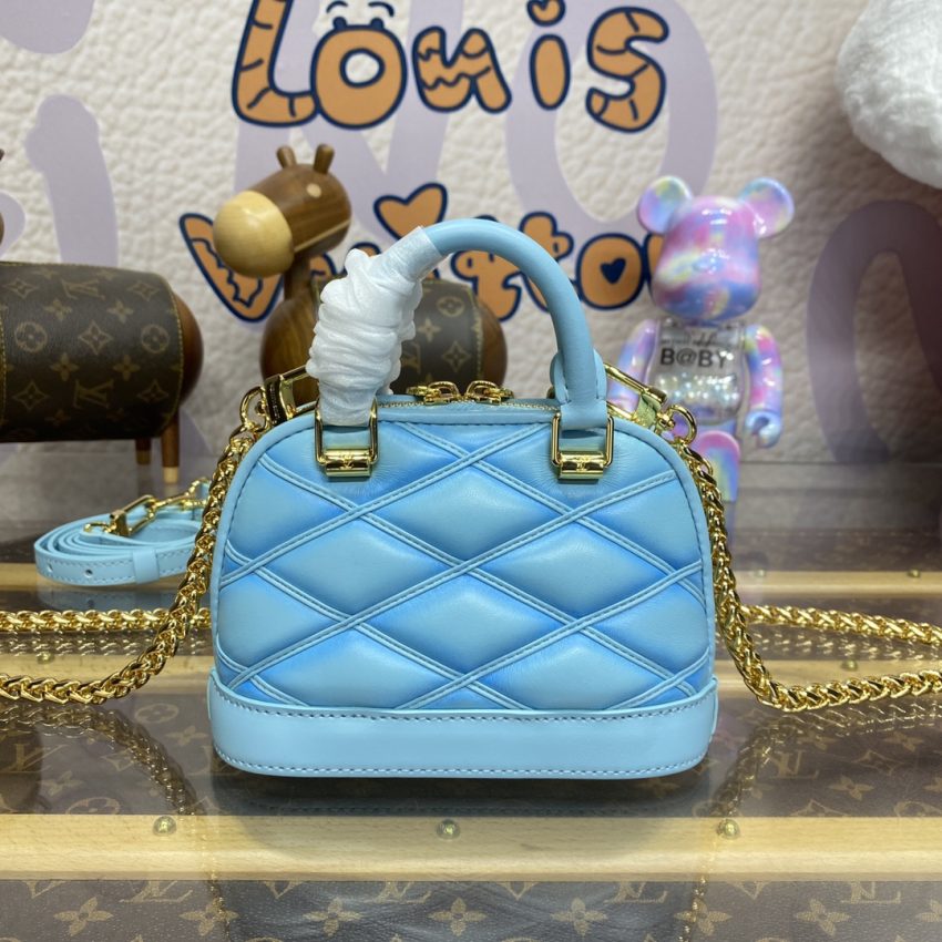 Replica Louis Vuitton Alma Nano Water Blue