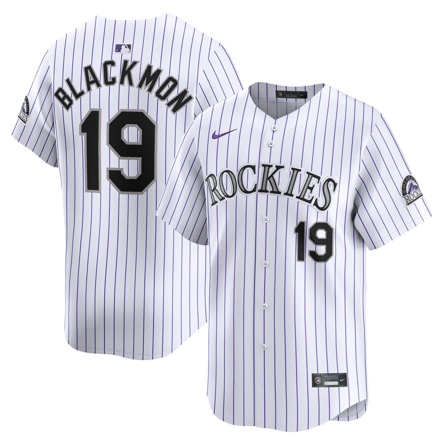 Charlie Blackmon Colorado Rockies Youth Home Limited Player Jersey White