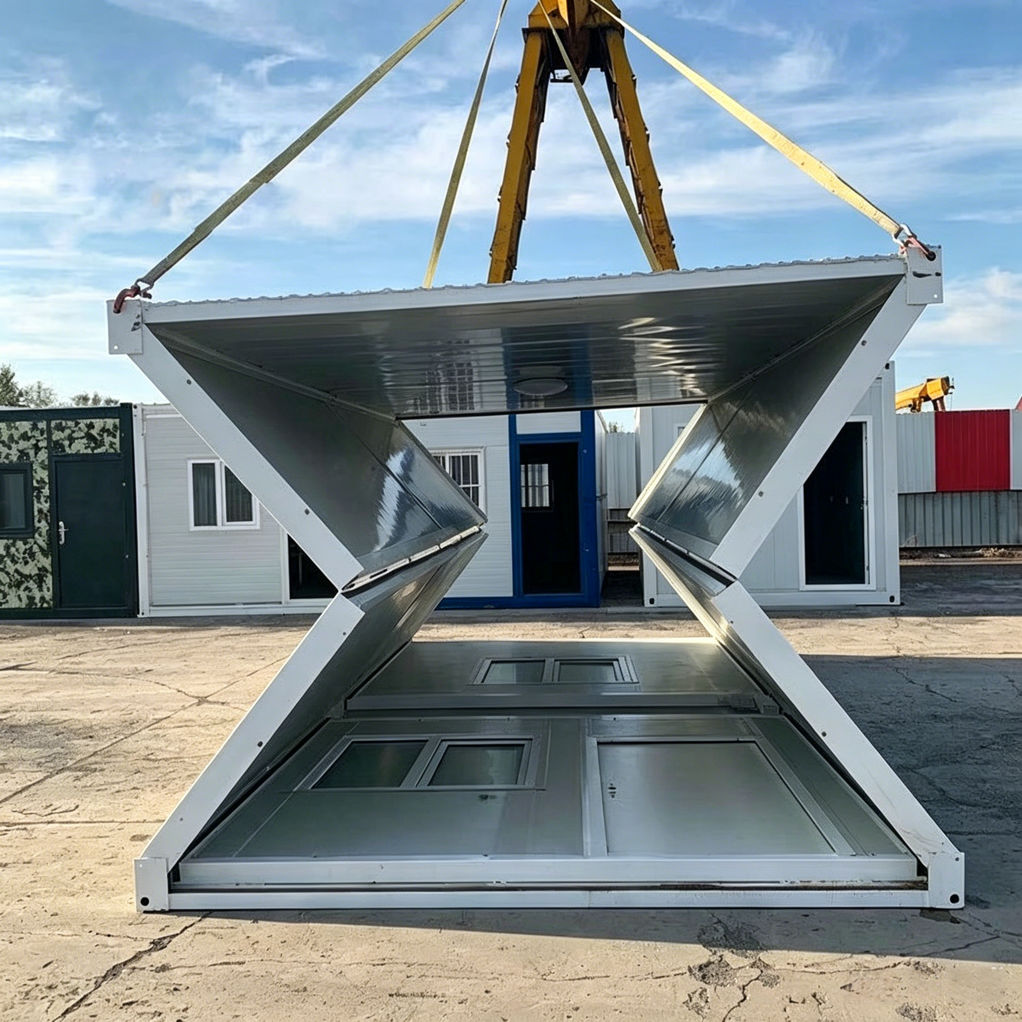 folding prefab cabin