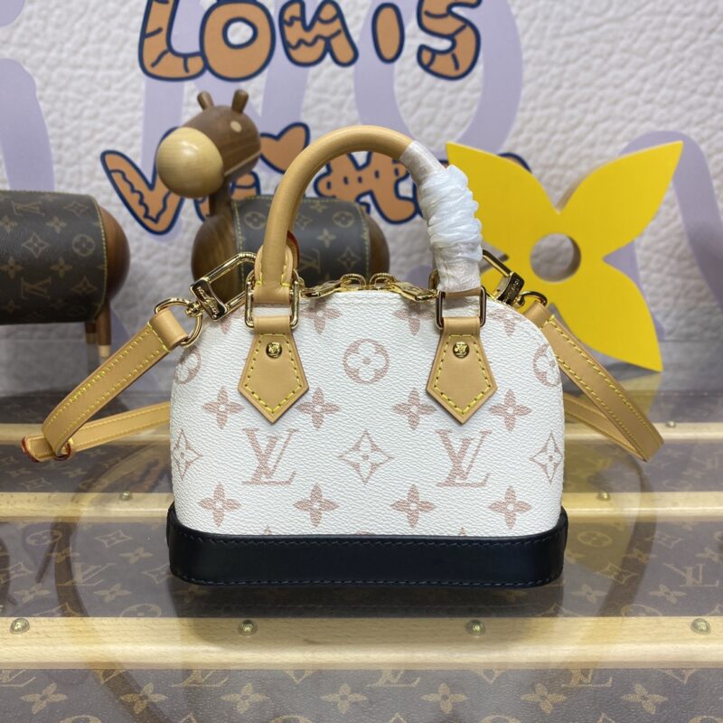 Replica Louis Vuitton Alma Nano White