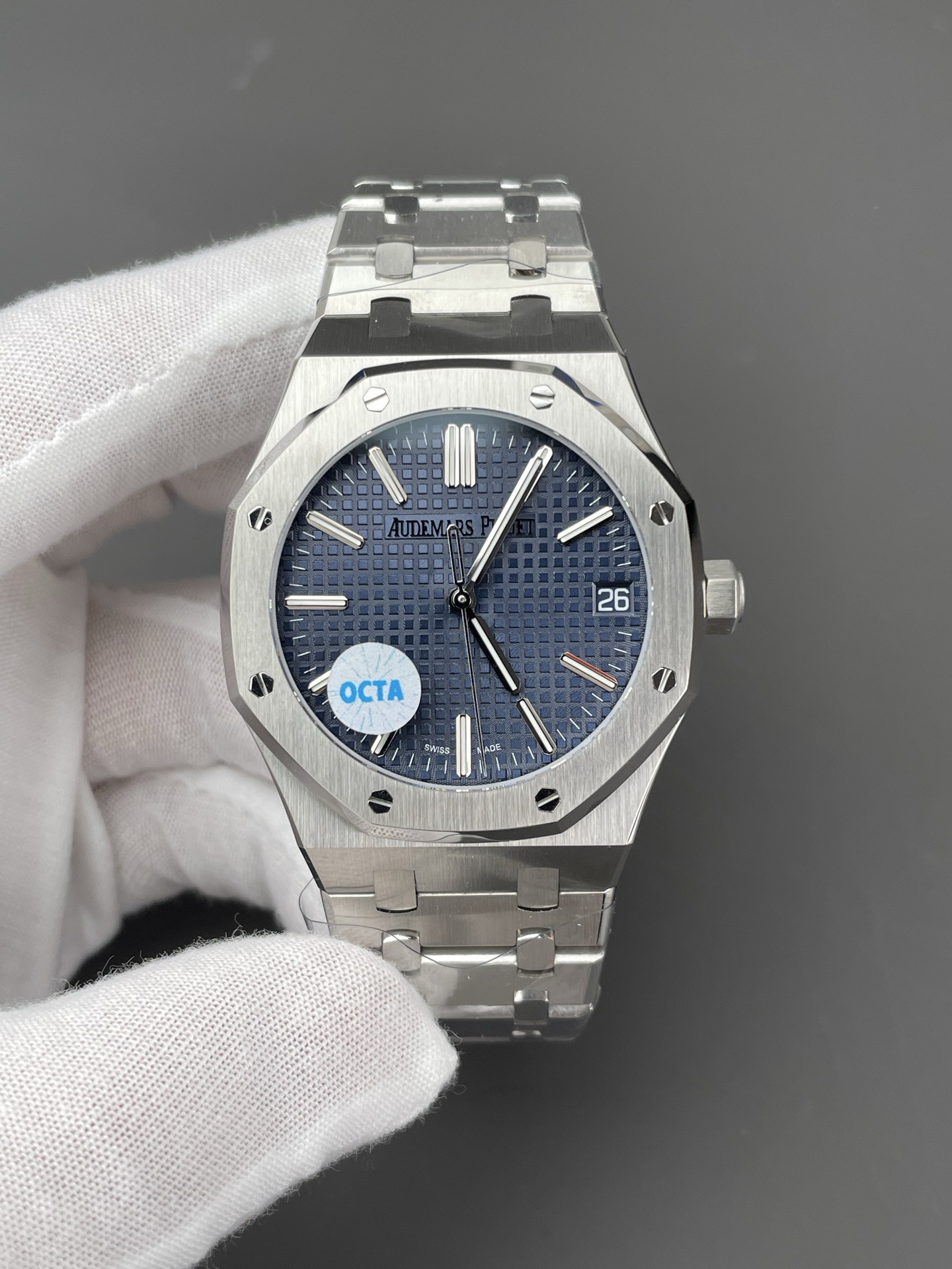 Royal Oak 15510 Blue Dial OCTA Factory