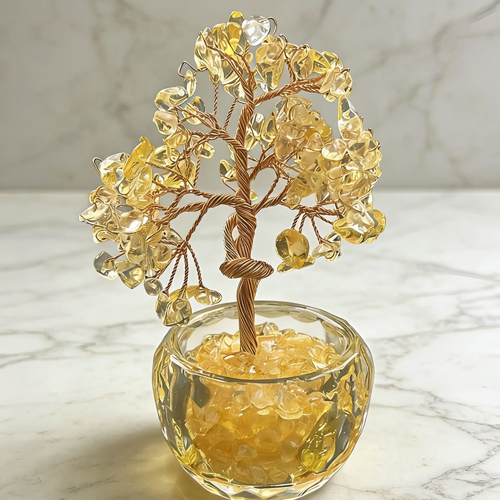Citrine Tree of Life: Attract Wealth, Boost Career & Manifest Abundance