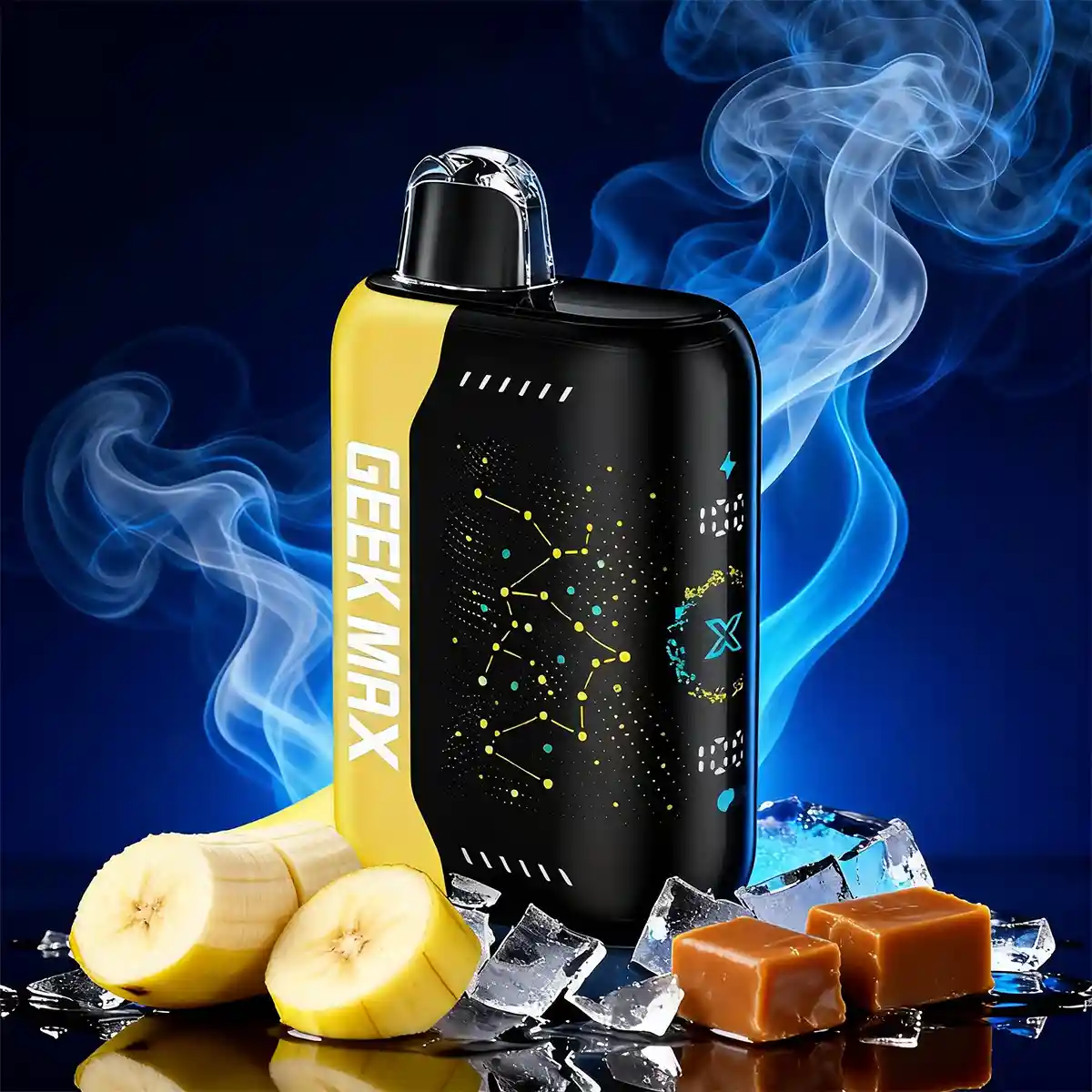 Bananataffy Freeze | Geek Max 30000 Puffs Disposable Vape - JNR Vape US