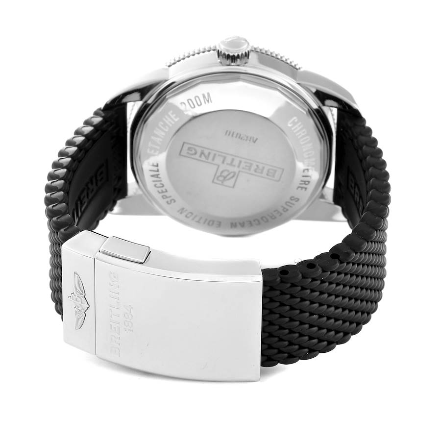 Breitling SuperOcean Heritage II 42 Black Dial Steel Mens Watch AB2010
