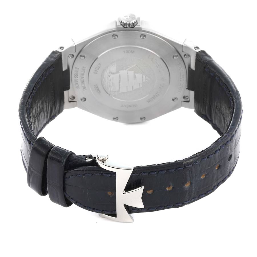 Vacheron Constantin Overseas Blue Dial Steel Mens Watch 47040