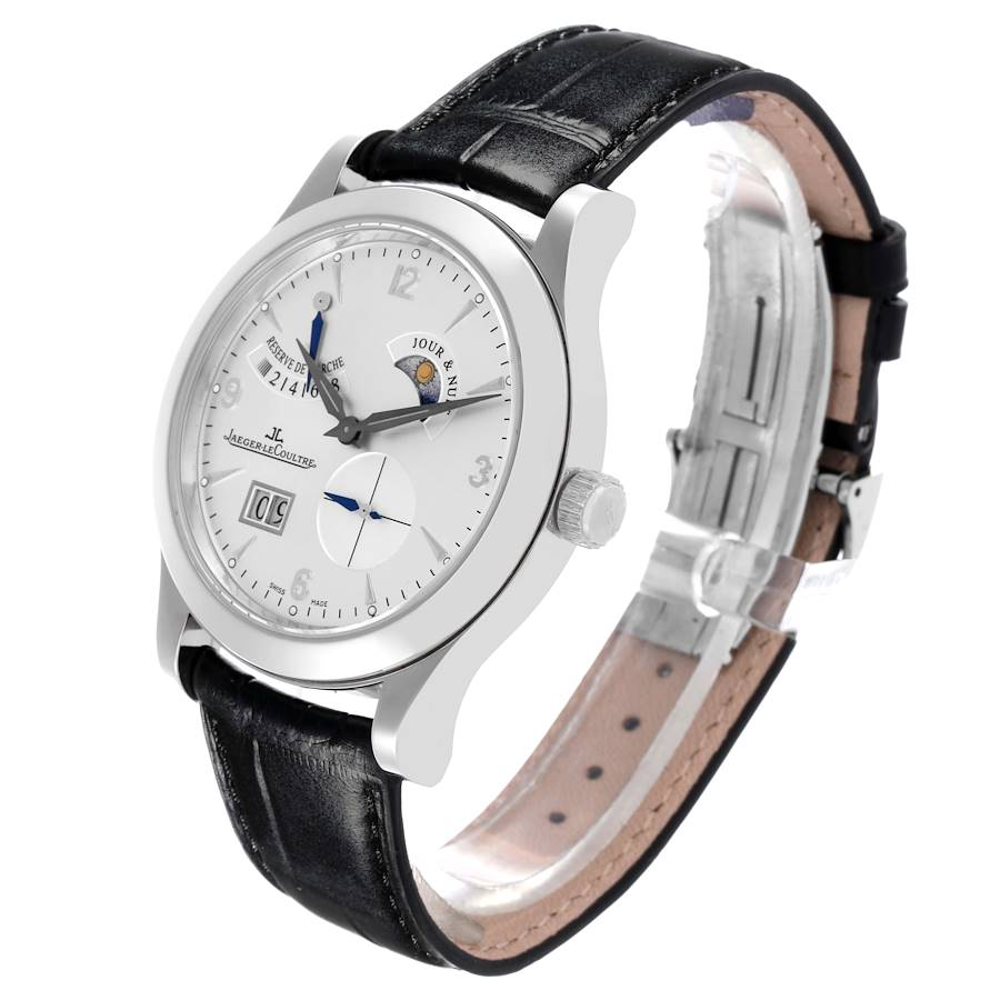 Jaeger Lecoultre Reserve De Marche Steel Mens Watch 146.8.17.S Q1608420