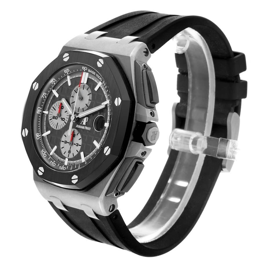 Audemars Piguet Royal Oak Offshore Titanium Ceramic Mens Watch 26400IO