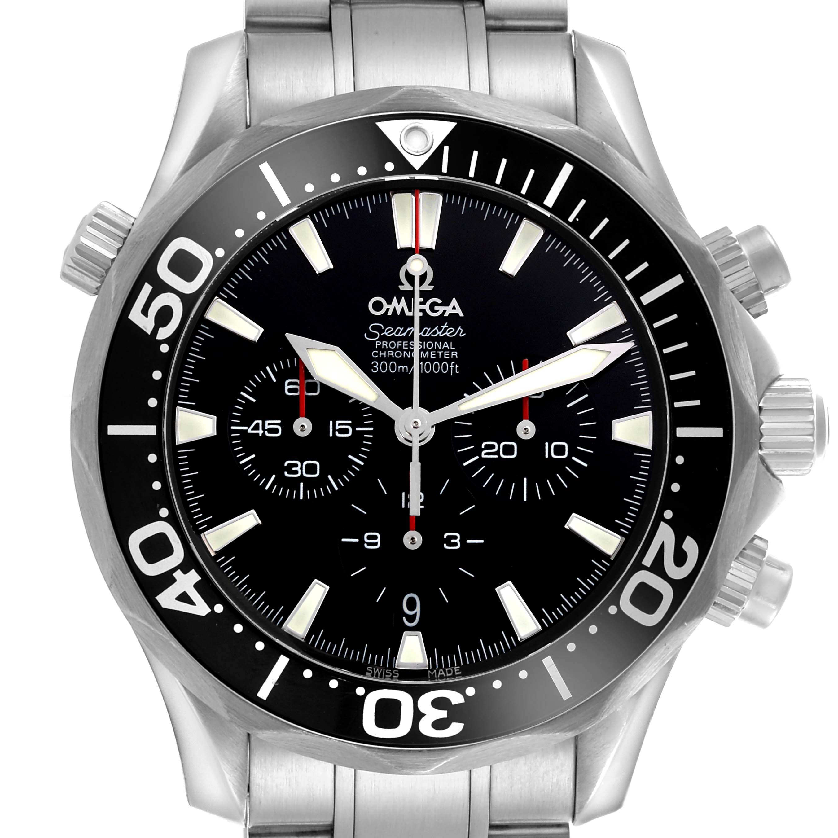 Omega Seamaster Chronograph Steel Mens Watch 41.5 MM 2594.52.00
