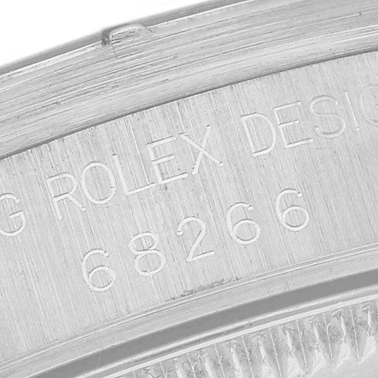 Rolex President Platinum Myriad Diamond Ladies Watch 68266