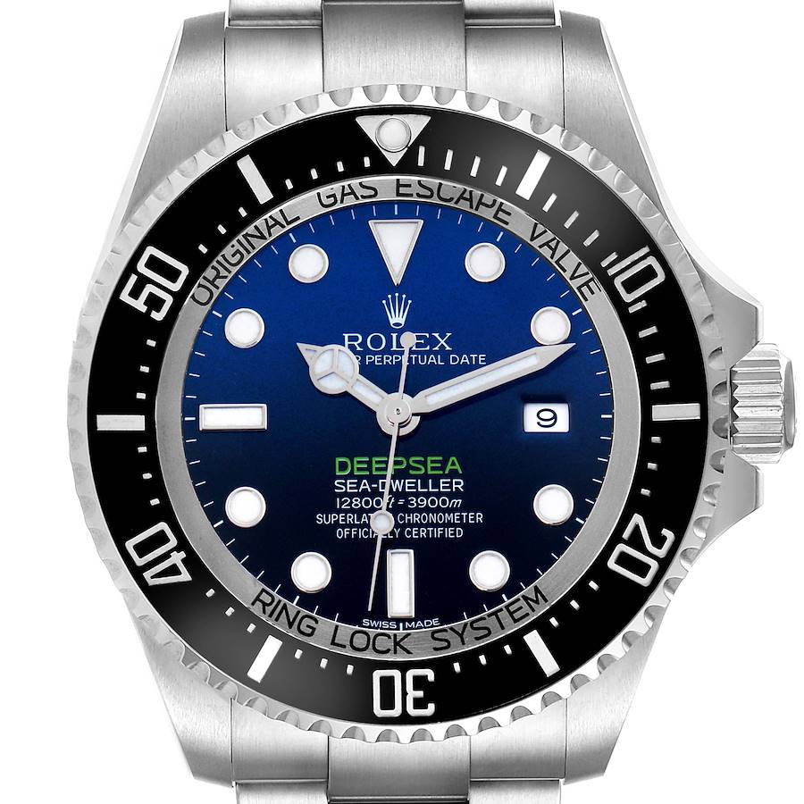 Rolex Seadweller Deepsea Cameron D-Blue Steel Mens Watch 116660