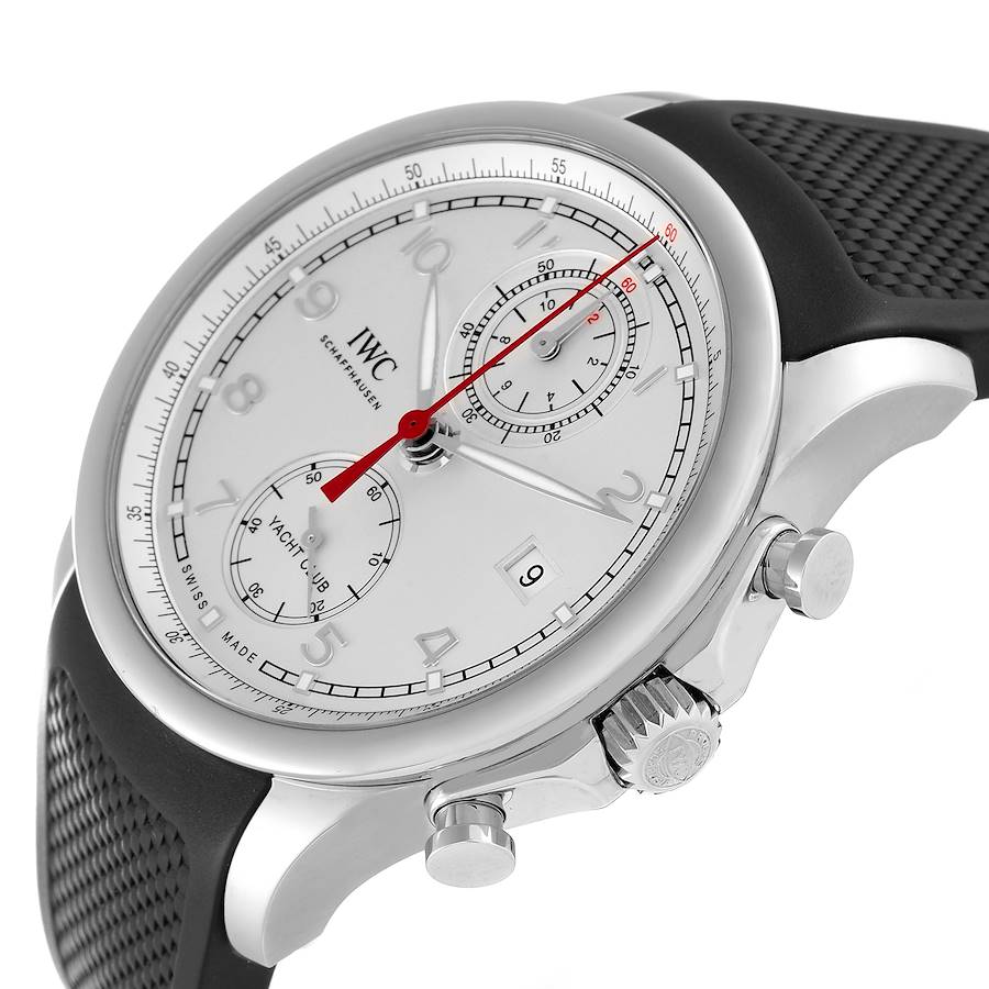 IWC Portuguese Yacht Club Chronograph Steel Mens Watch IW390502