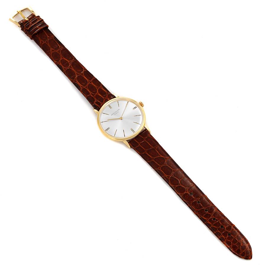 Patek Philippe Calatrava Yellow Gold Vintage Mens Watch 3468