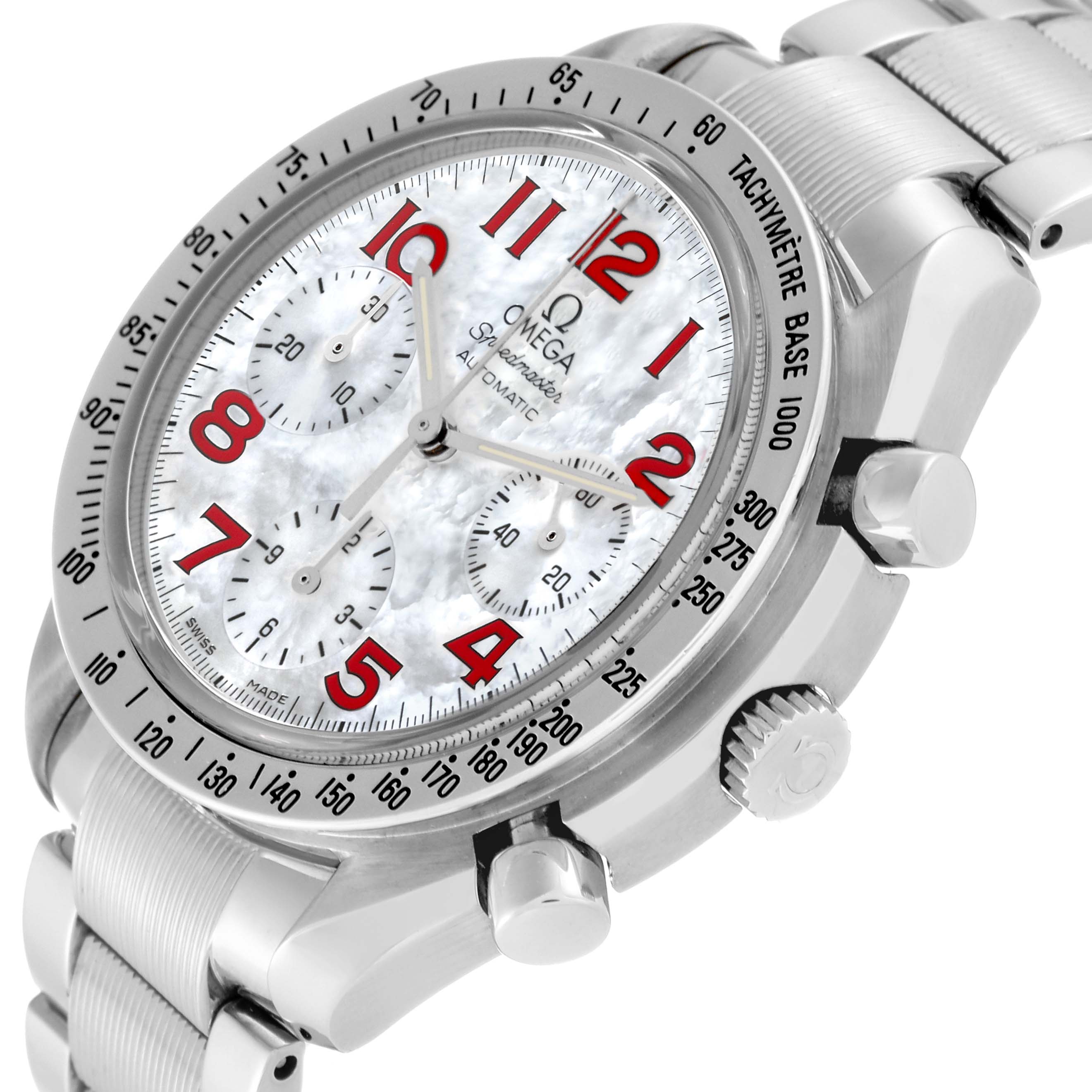 Omega Speedmaster Mother of Pearl Dial Steel Mens Watch 39.0 MM 3534.79.00