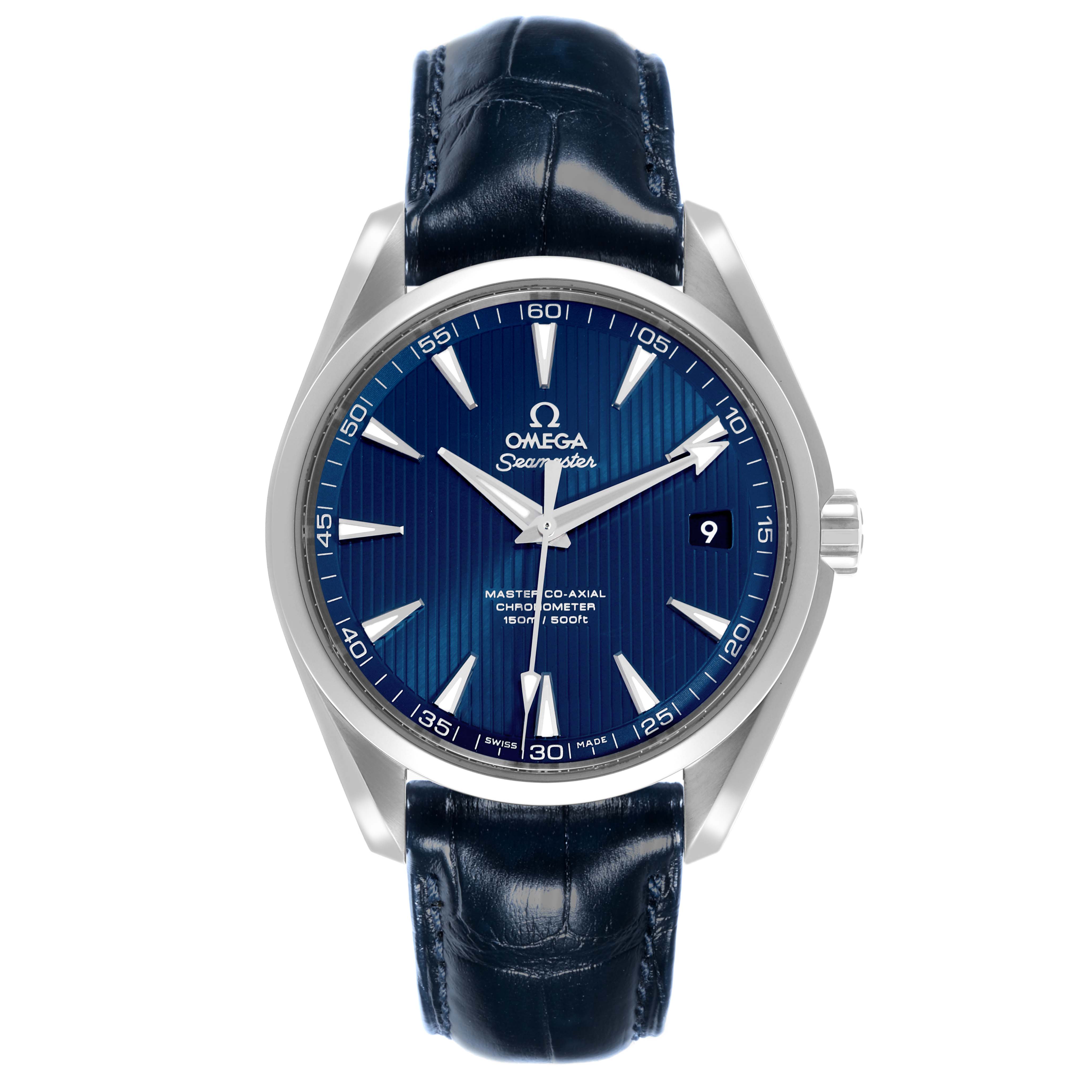 Omega Seamaster Aqua Terra Blue Steel Mens Watch 41.5 MM 231.13.42.21.03.001