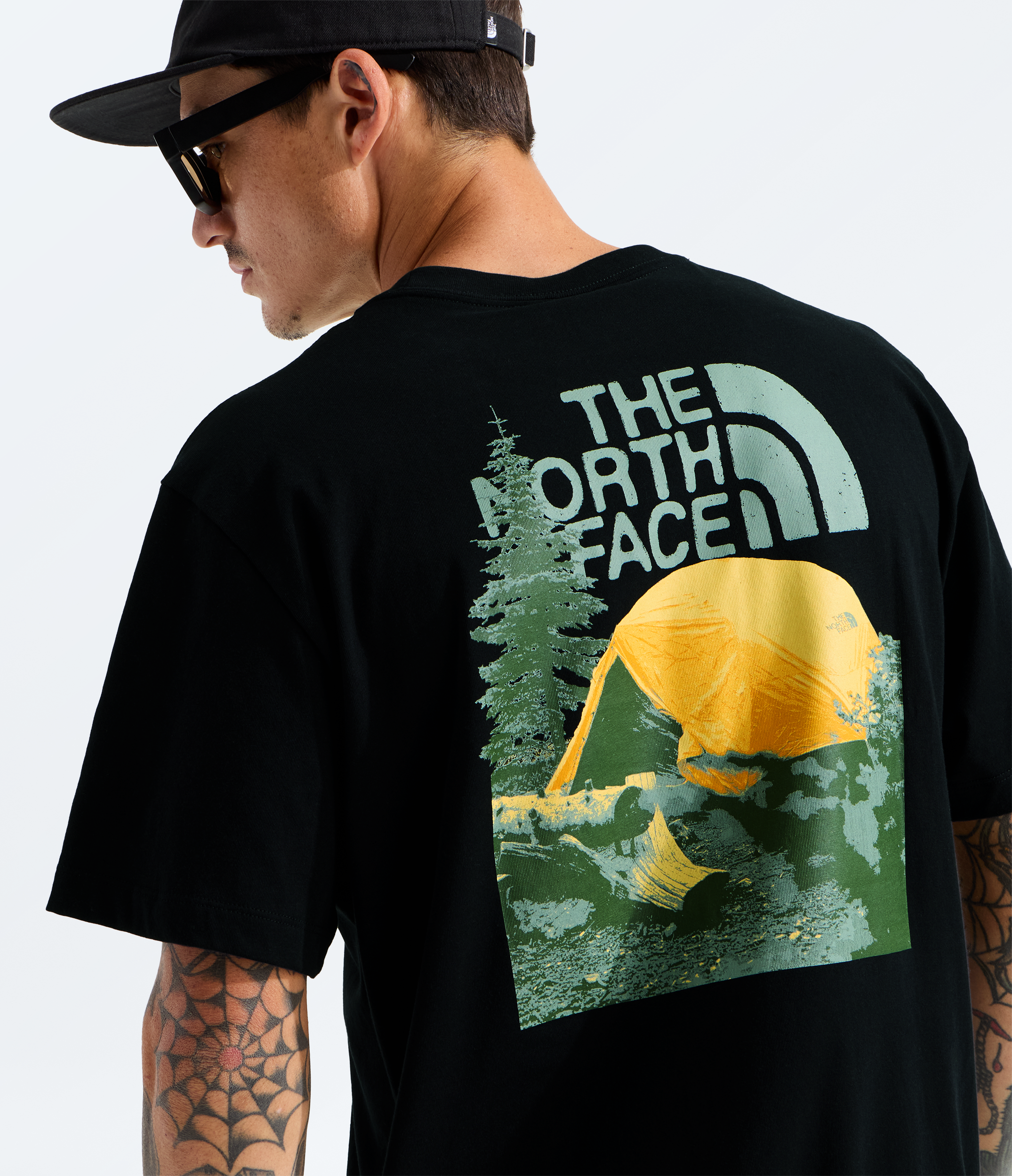 Men’s Pitch A Tent Relaxed Short-Sleeve Tee