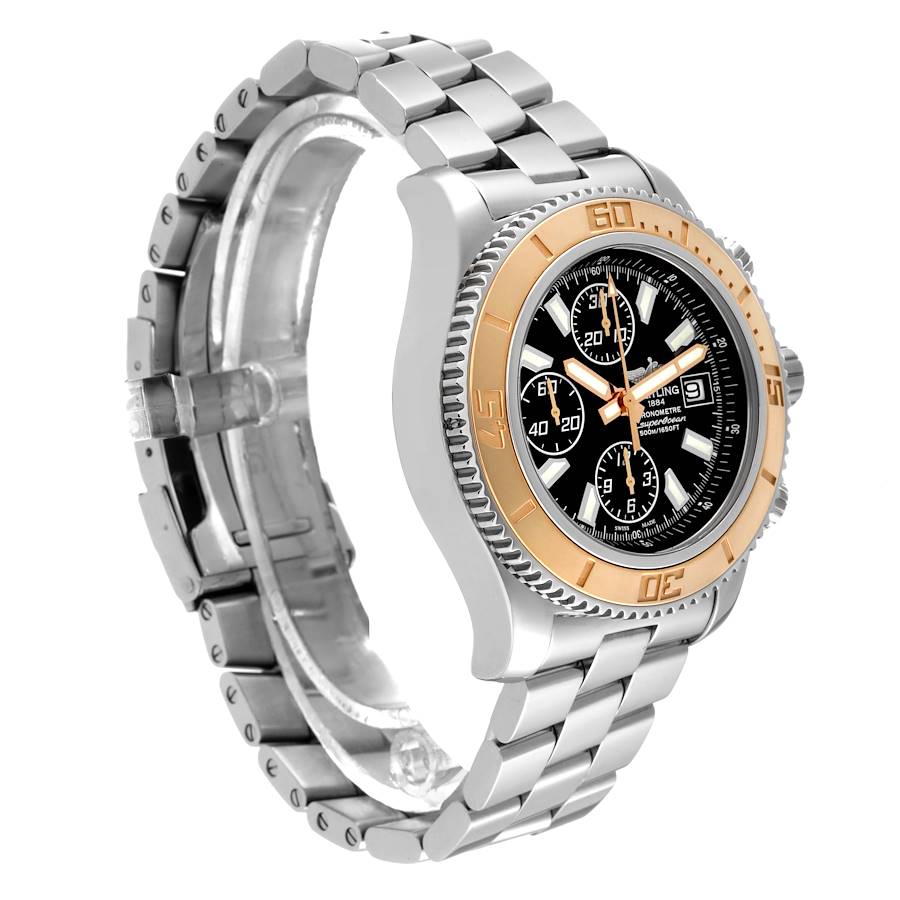 Breitling Aeromarine SuperOcean II Steel Rose Gold Watch C13341