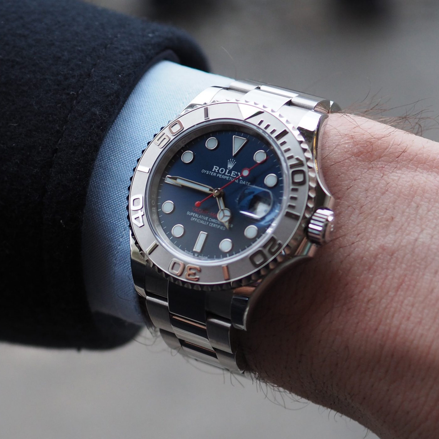 Rolex Yacht-Master 40 Stainless Steel and Platinum 126622 Unworn
