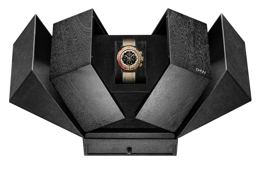 ROLEX Diw Daytona carbon rainbow sunray 40mm carbon
