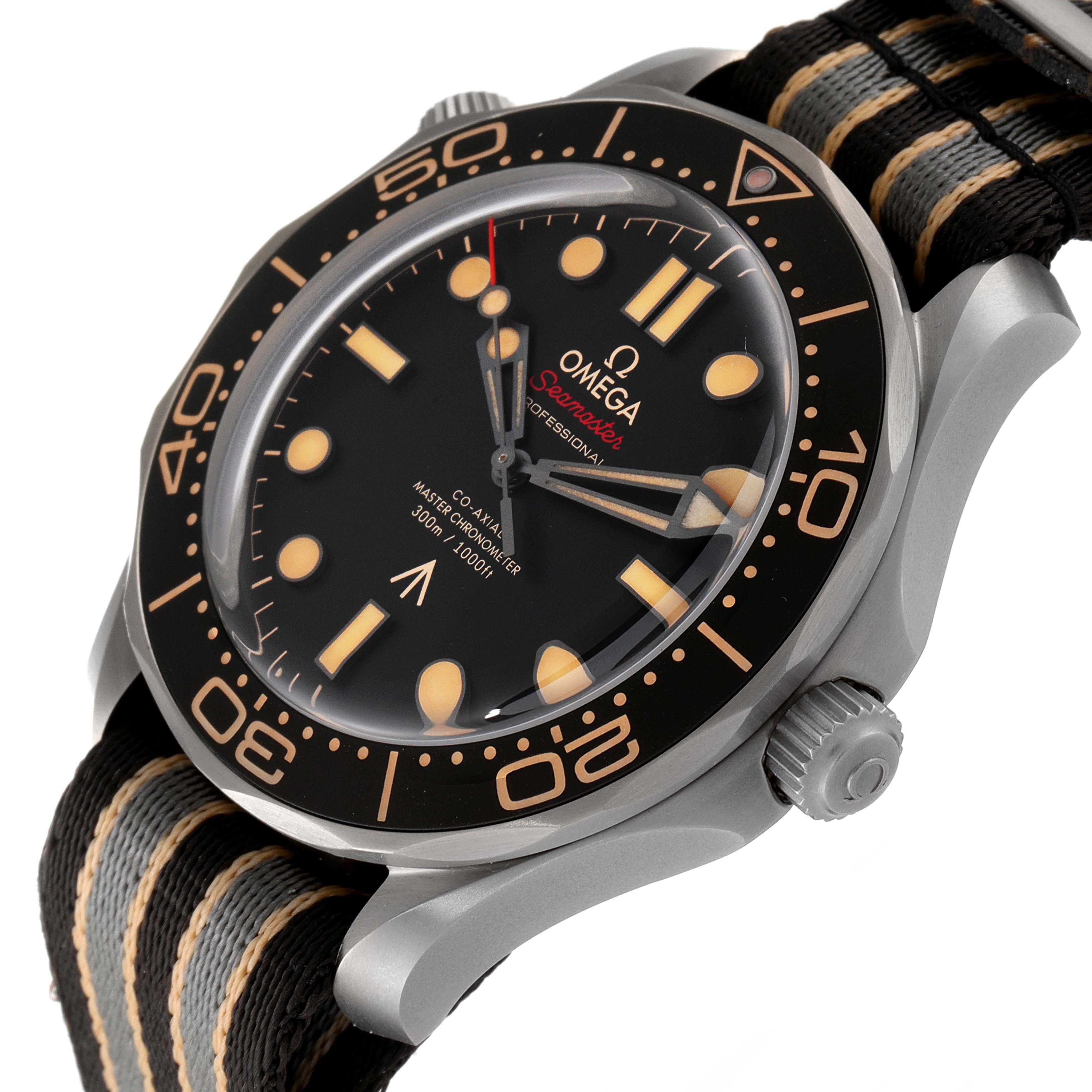 Omega Seamaster 300M 007 Edition Titanium Mens Watch 42.0 MM 210.92.42.20.01.001