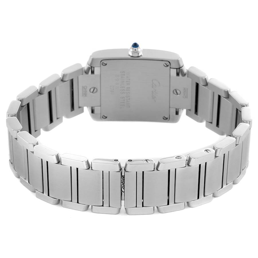 Cartier Tank Francaise Small Steel Ladies Watch W51008Q3