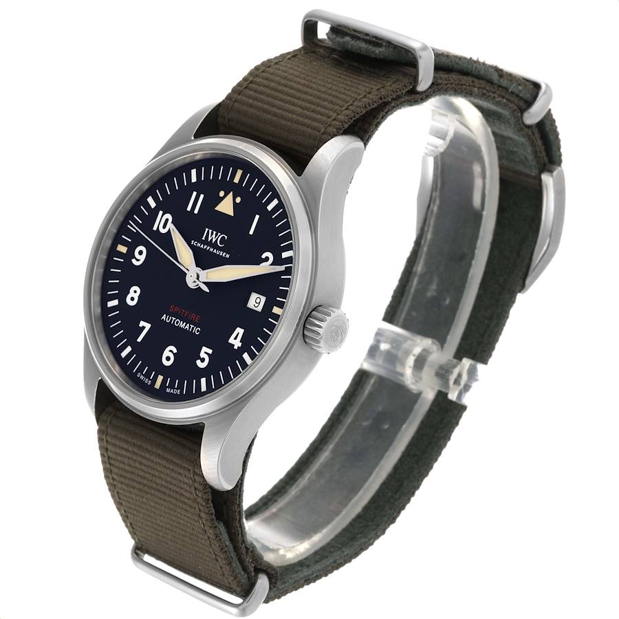 IWC Pilot Automatic Spitfire Steel Mens Watch IW326801