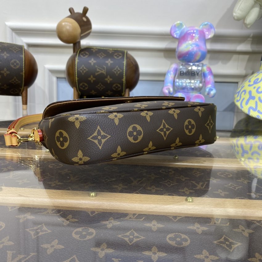 Replica Louis Vuitton Wallet On Chain Ivy Brown