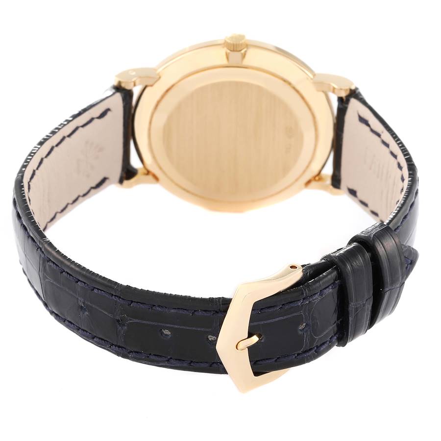 Patek Philippe Calatrava Officer Yellow Gold Mens Watch 5022