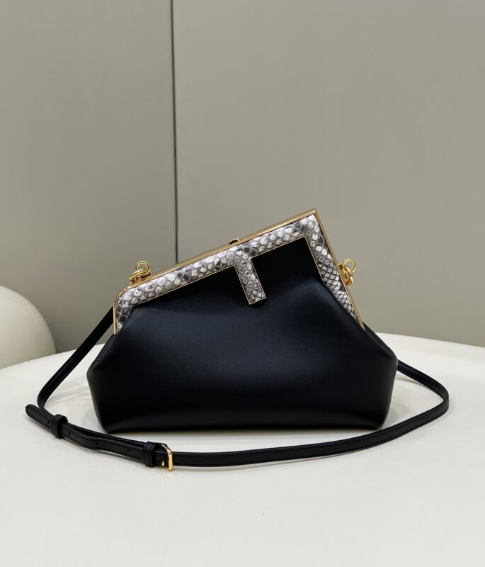 Replica Fendi First Black Python
