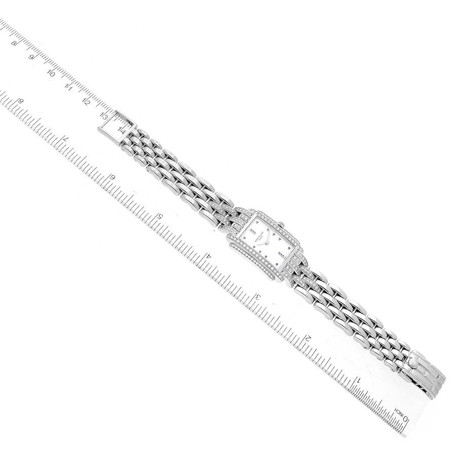 Patek Philippe Gondolo 18k White Gold Diamond Ladies Watch 4825