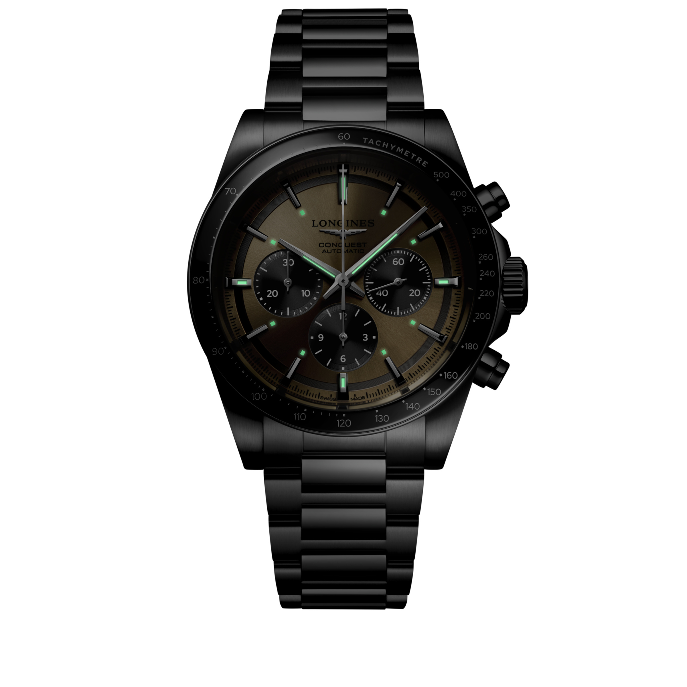 Longines Conquest Chronograph L3.835.4.32.6 Case size:&Oslash; 42 mm