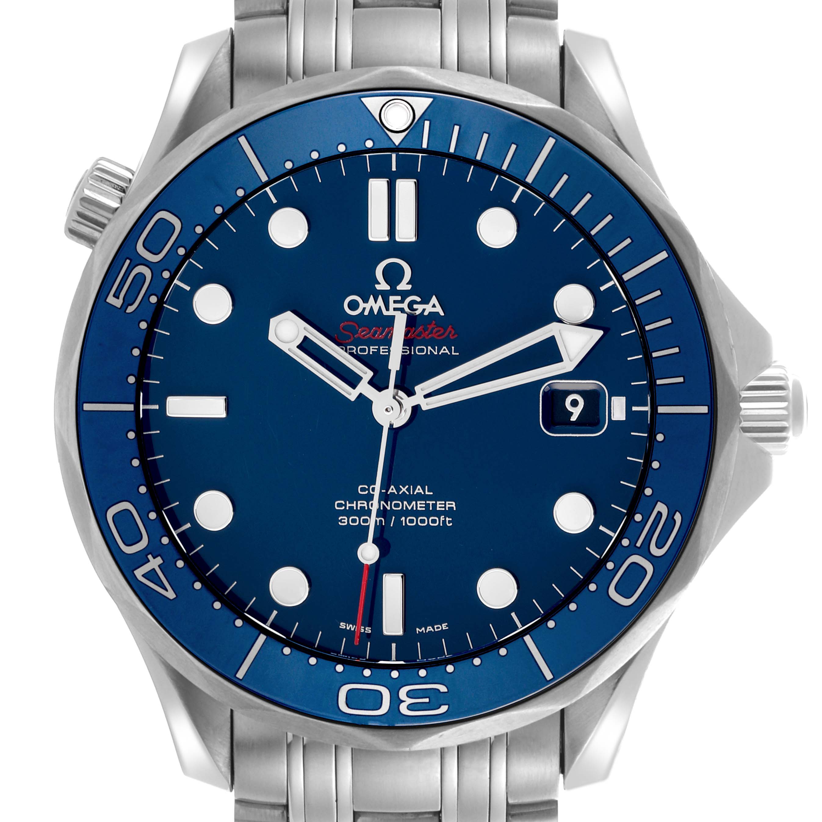 Omega Seamaster Diver 300M Co-Axial Mens Watch 41.0 MM 212.30.41.20.03.001