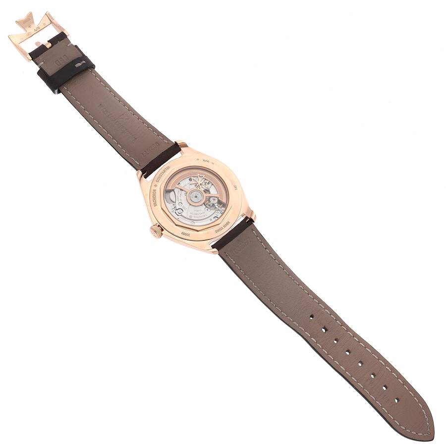 Vacheron Constantin FiftySix Brown Dial Rose Gold Mens Watch 4600E