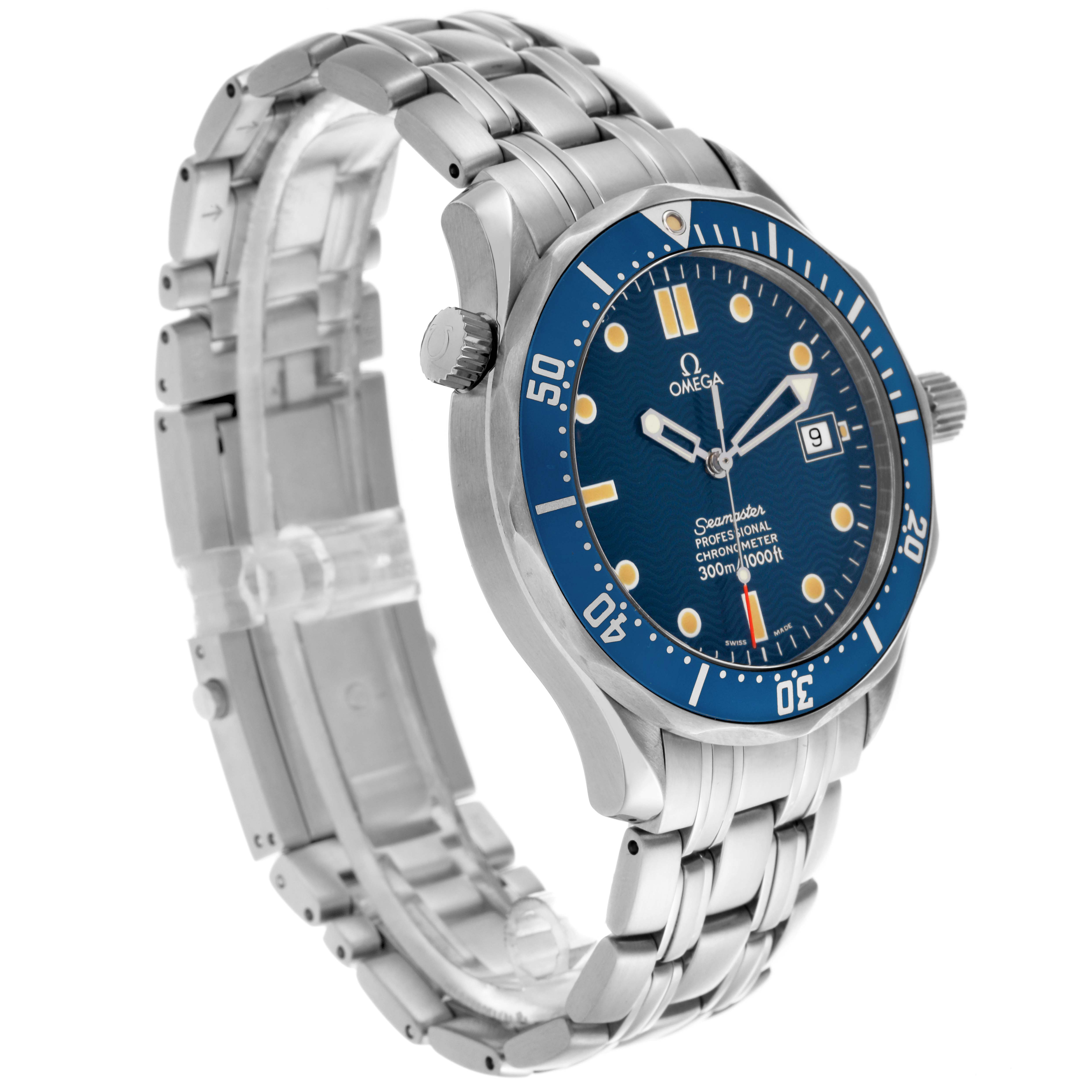 Omega Seamaster Diver 300M Blue Dial Steel Mens Watch 41.0 MM 2531.80.00