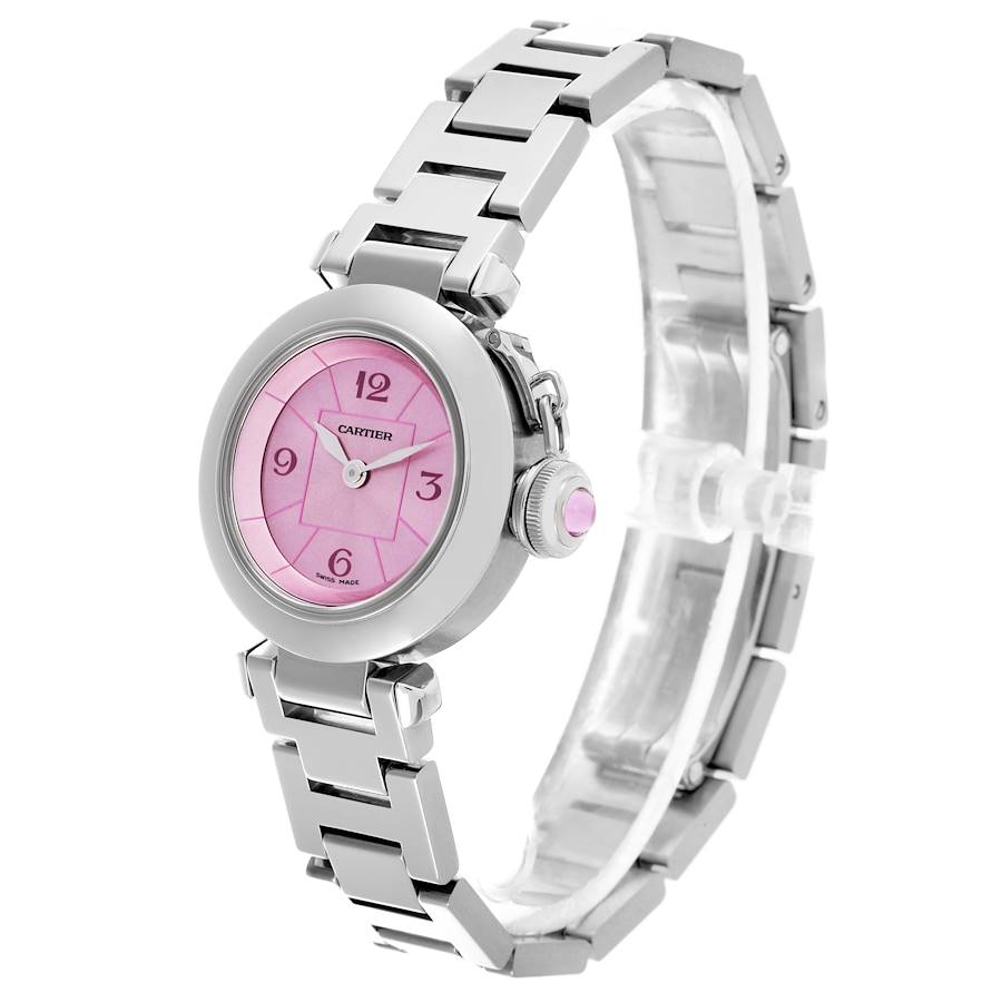 Cartier Miss Pasha 1st Anniversary Japan LE Steel Watch W3140023