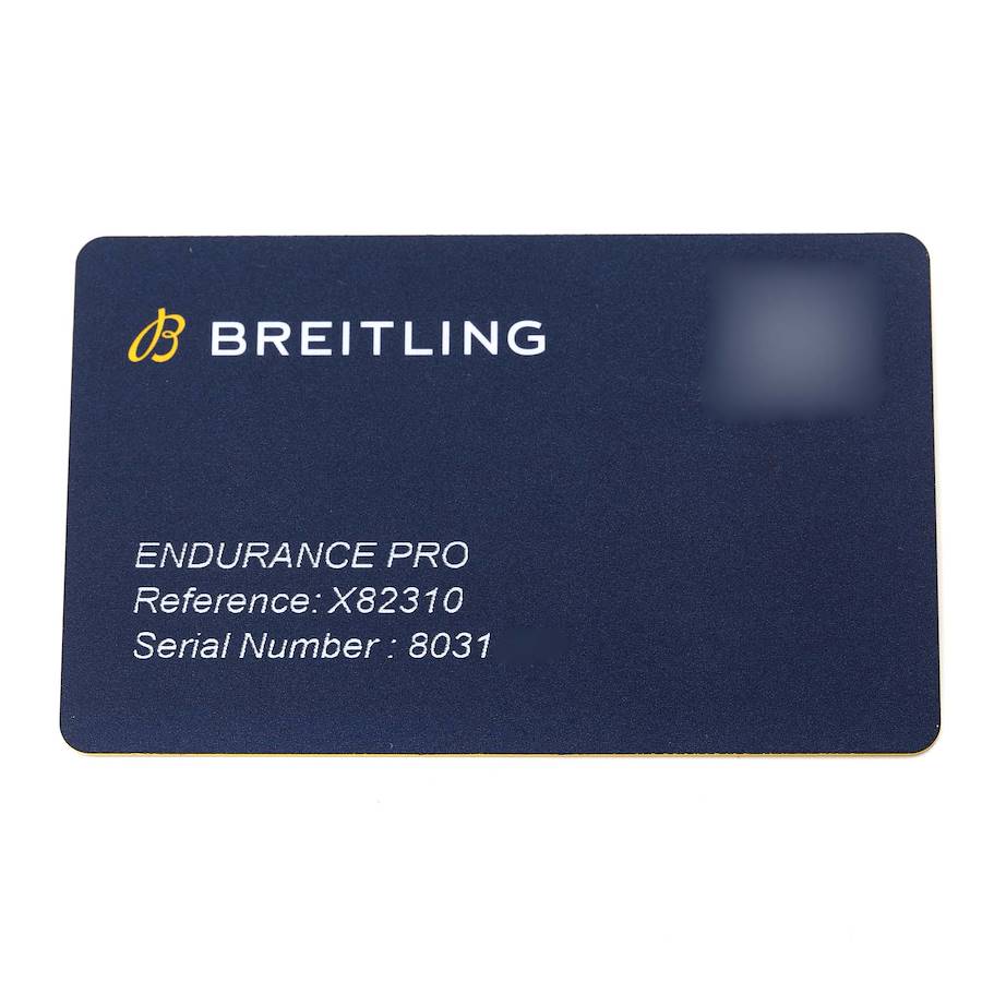 Breitling Endurance Pro Orange Breitlight Mens Watch X82310