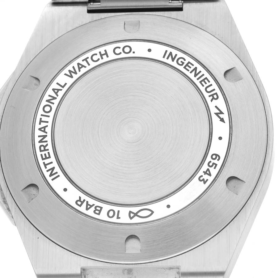 IWC Ingenieur 40 Blue Dial Steel Mens Watch IW328907
