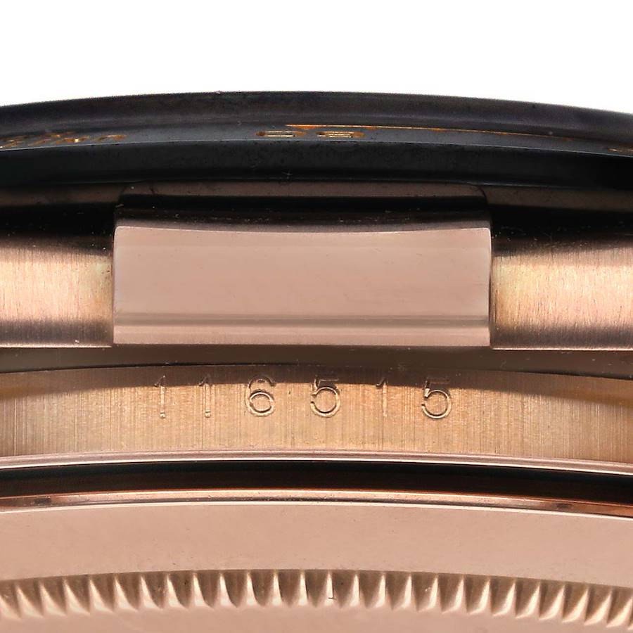 Rolex Cosmograph Daytona Rose Gold Mens Watch 116515