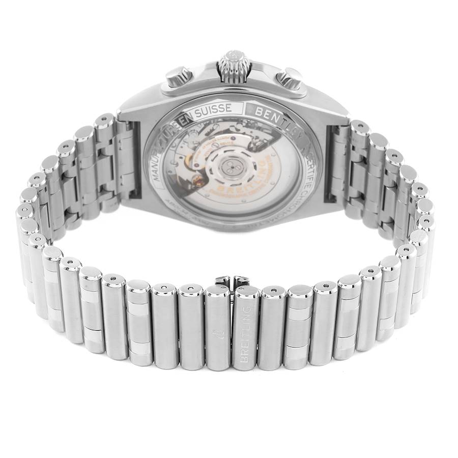 Breitling Chronomat B01 Green Dial Steel Mens Watch AB0134