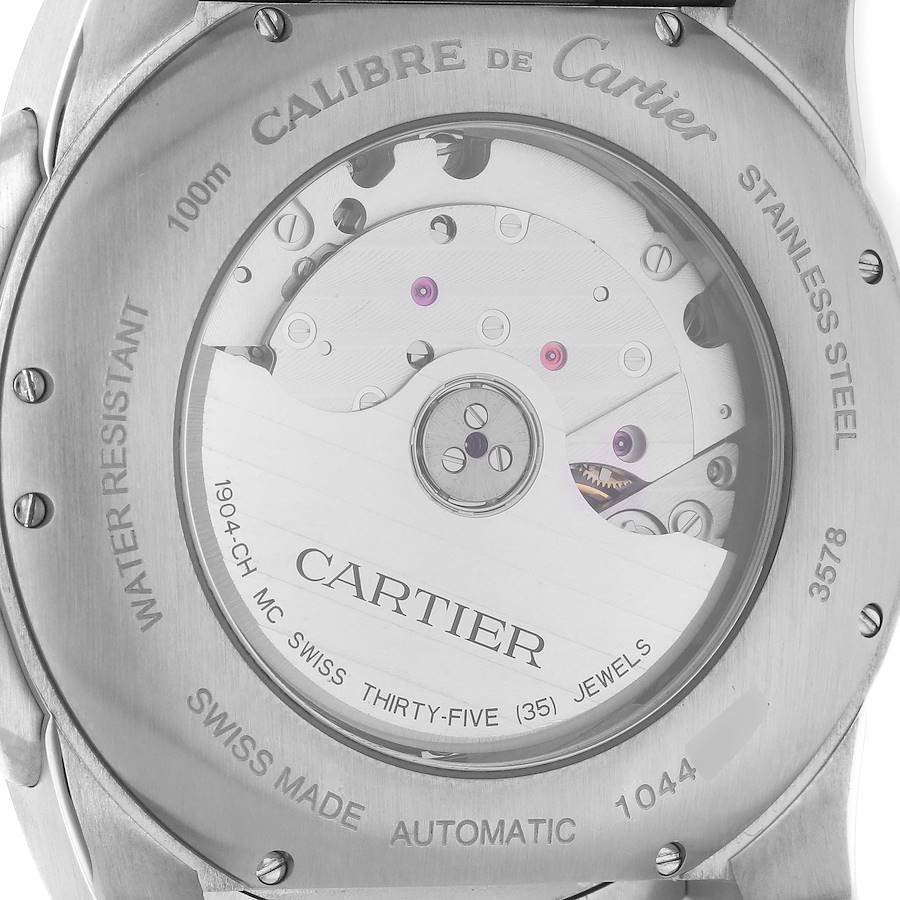 Cartier Calibre Chronograph Steel Mens Watch W7100045